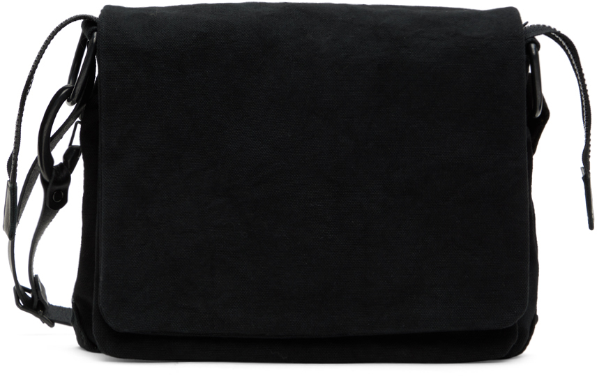 The Viridi-anne: Black Small Messenger Bag | SSENSE