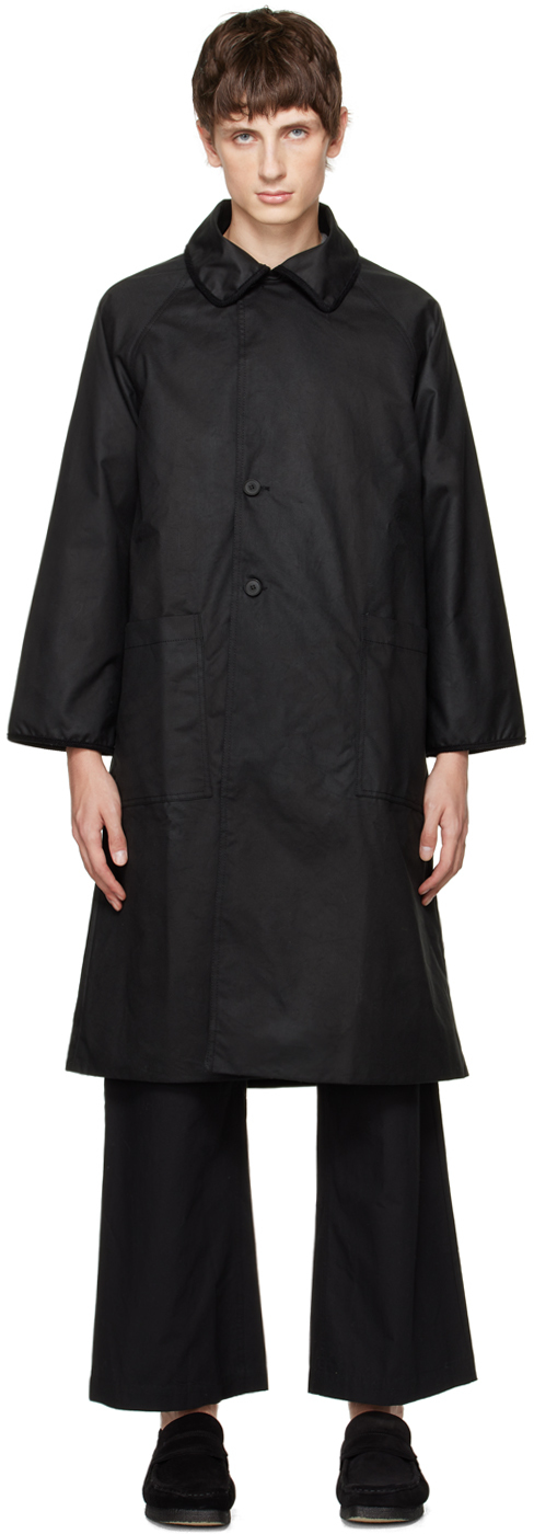 XENIA TELUNTS Black Summer Coat