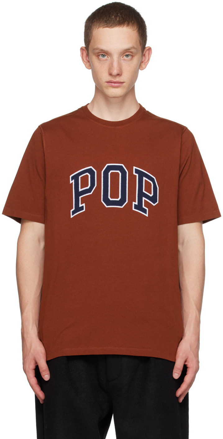 Pop Trading Company RED ARCH T-SHIRT