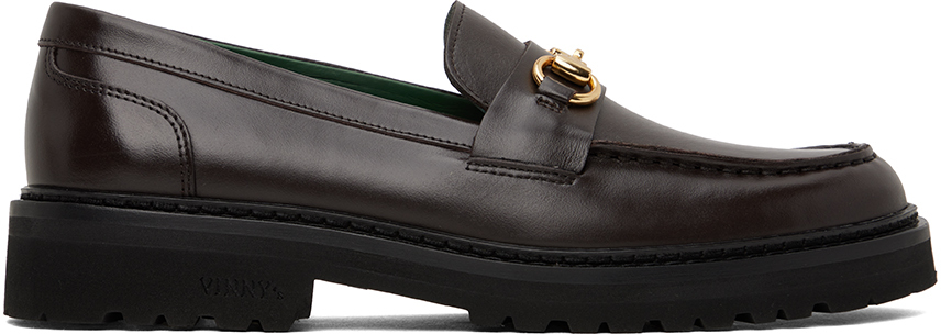 VINNY'S BROWN 'LE CLUB' LOAFERS