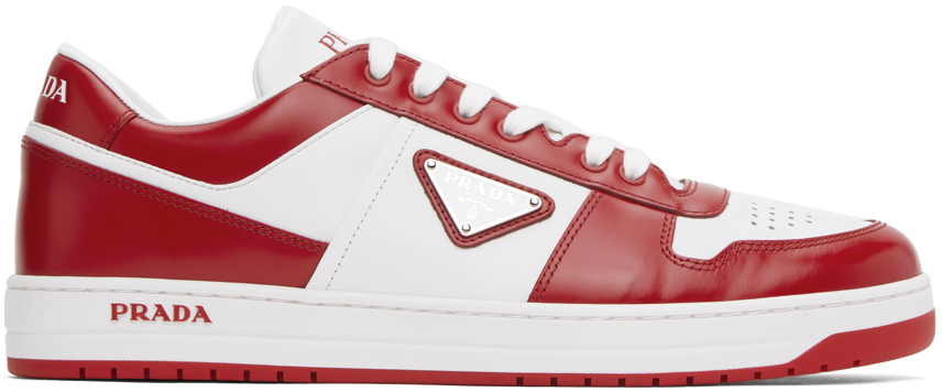 Prada hot sale trainers red