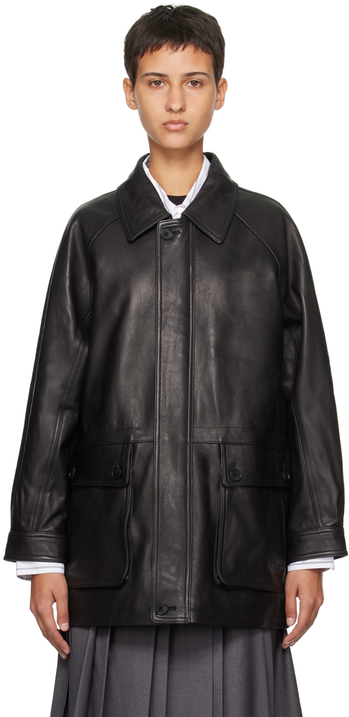 Montgomery Lambskin Leather Duster