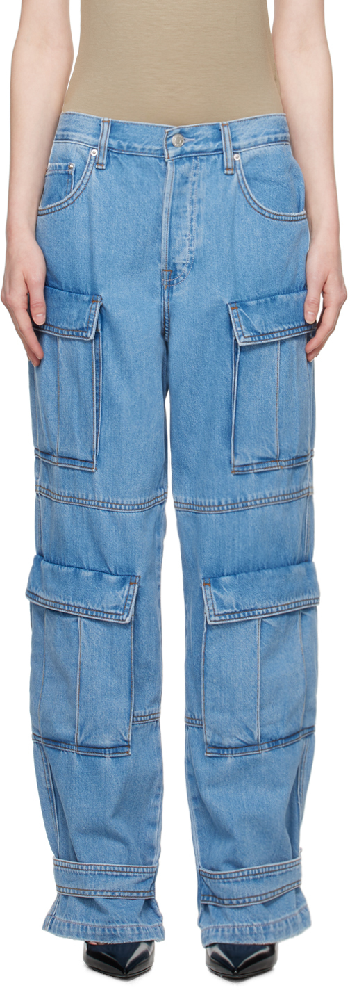 Blue Lex Cargo Jeans