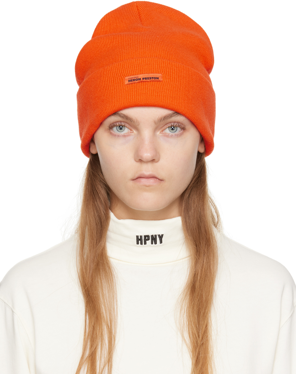 Orange Classic Beanie