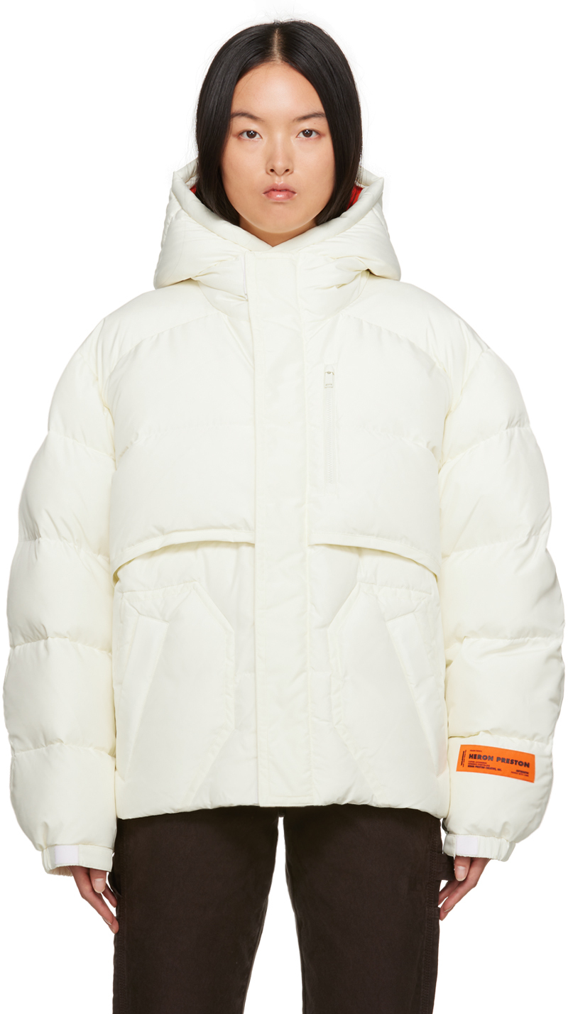 Down jacket hot sale off white