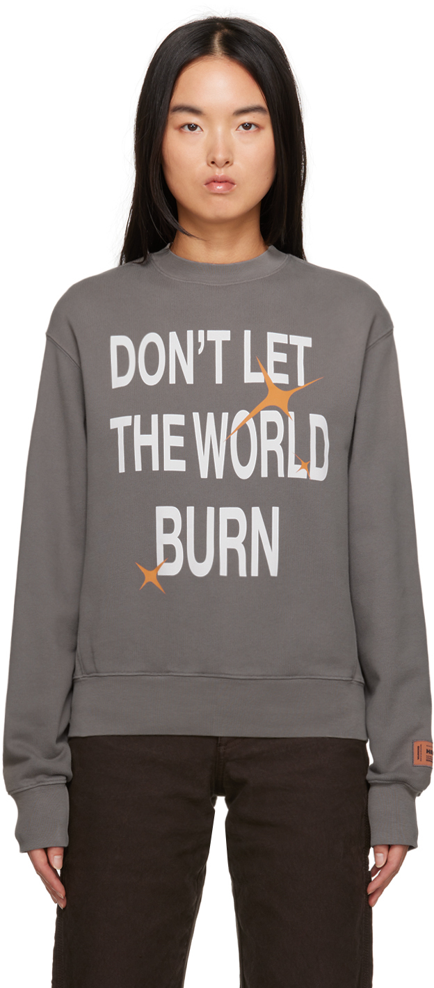 Gray Burn Sweatshirt