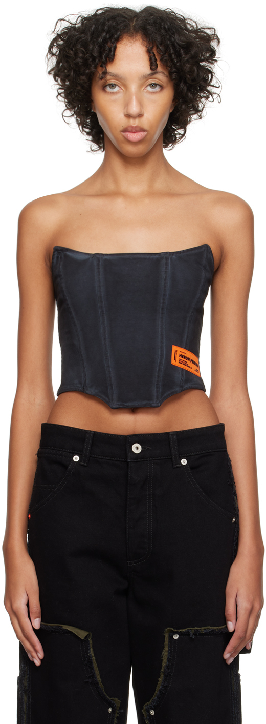 Washed Insideout Denim Shorts