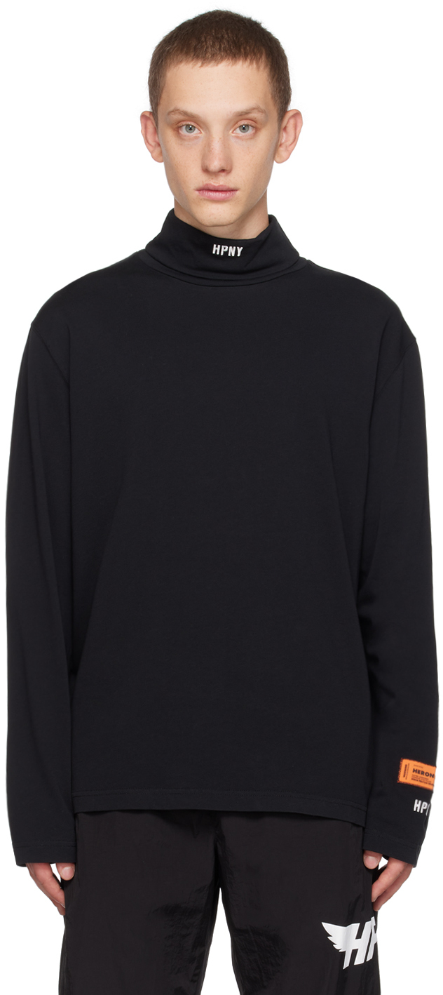 Black 'HPNY' Long Sleeve T-Shirt