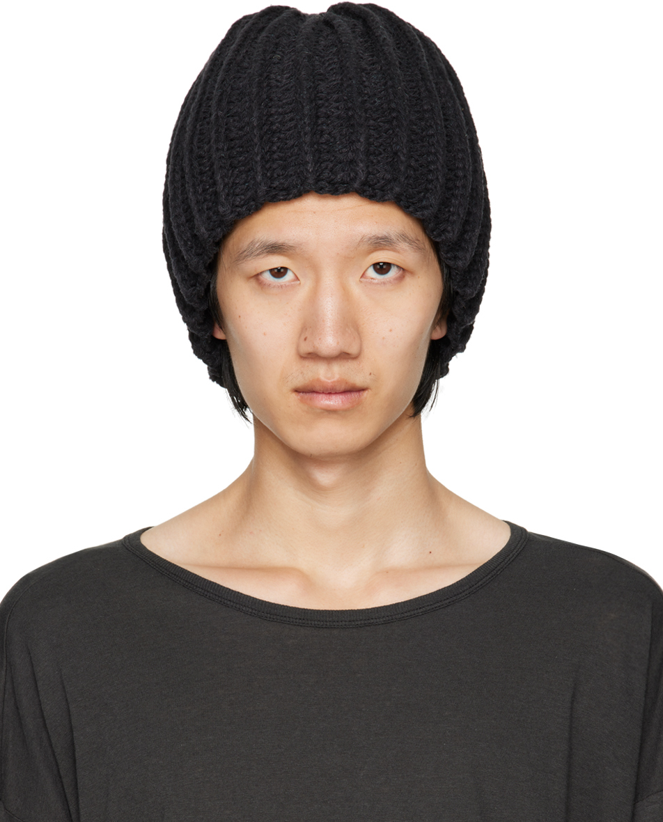 Black #10 Beanie by Jan-Jan Van Essche on Sale