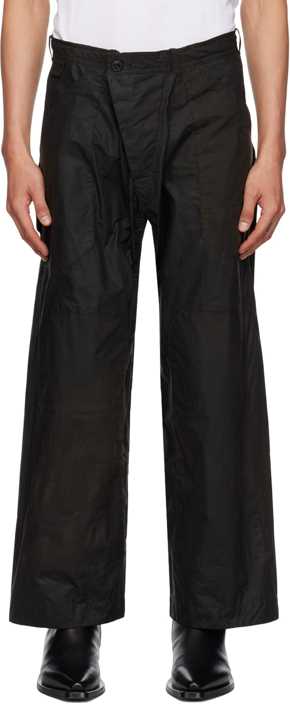 Jan-Jan Van Essche: Black #75 Trousers | SSENSE