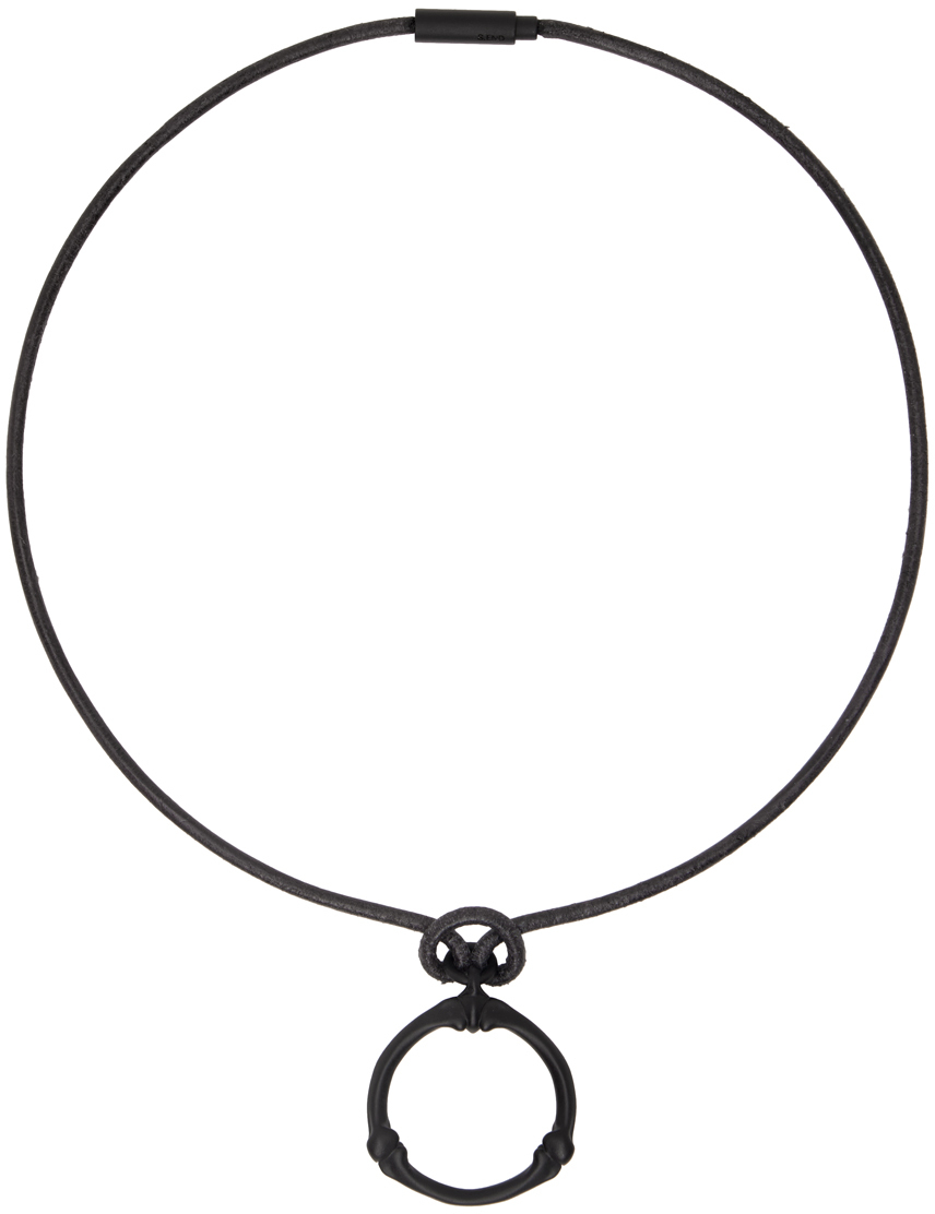 Black Bone Necklace