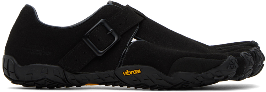 Black Suicoke Edition VFF One Strap Sneakers