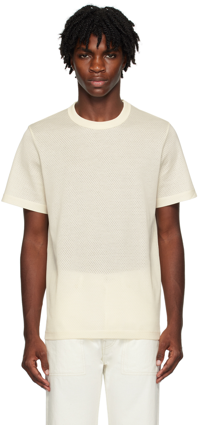 Haulier Off-white Marvin T-shirt In Natural Ecru Merceri