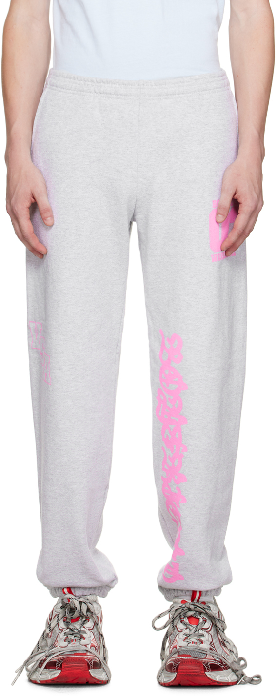 Gray 'Boyfriend Warehouse' Sweatpants