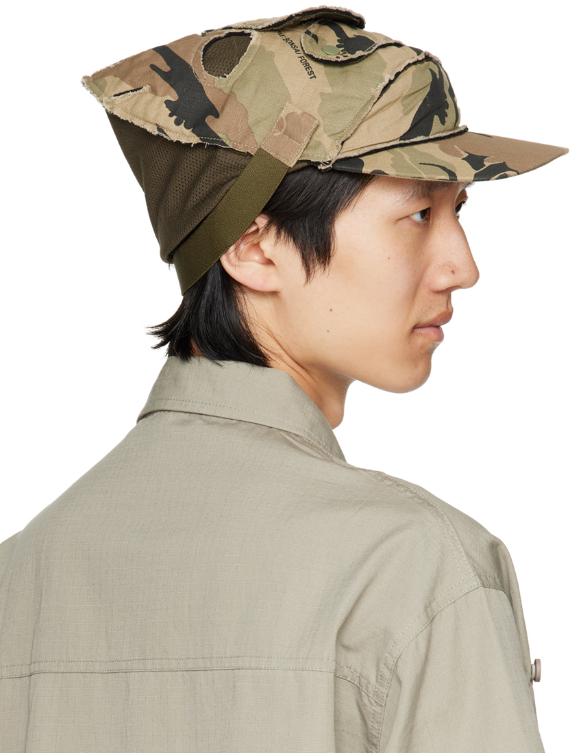 Bonsai Maharishi Bucket Hat 7145 Hemp Boonie Hat Mint Gold – Maharishi