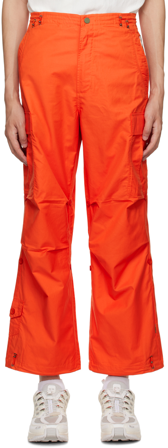 Orange Snopants Cargo Pants