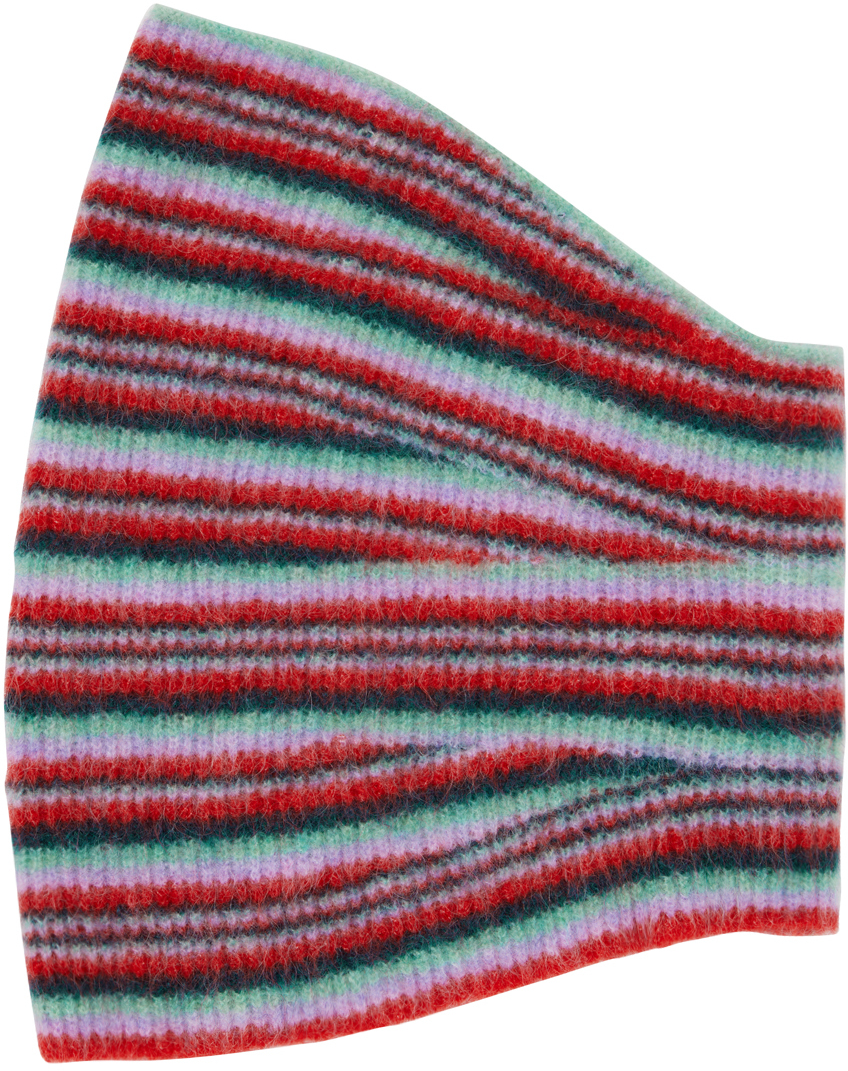 Red Striped Neck Warmer