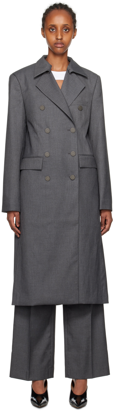 Gray Relaxed Coat