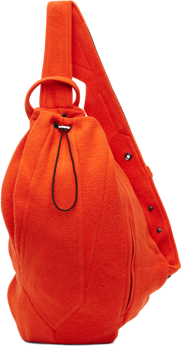 Kiko Kostadinov Orange Solo Backpack | Smart Closet