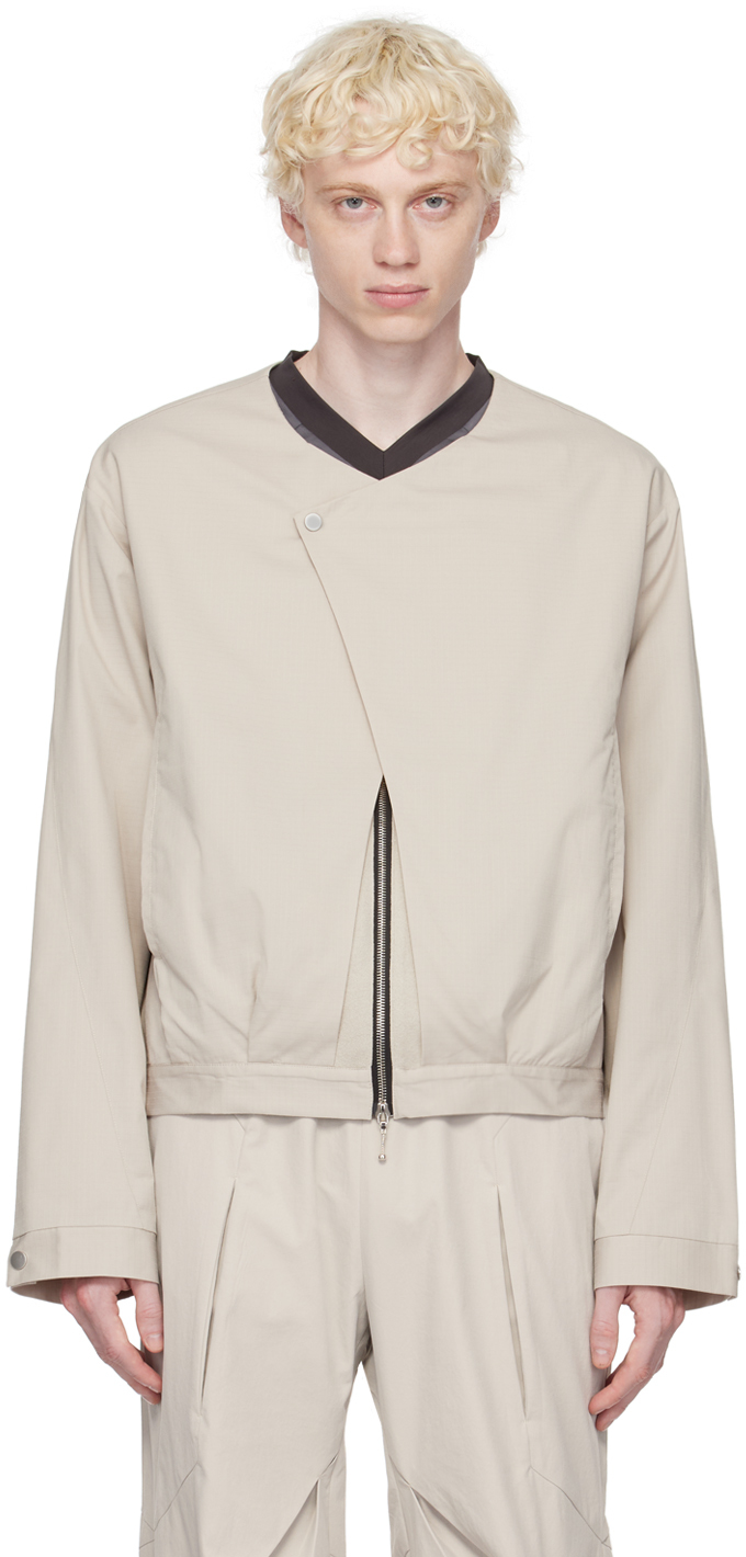 Uncertain factor ジャケット　M Uncertain Factor: Off-White Funky Wonky Jacket | SSENSE 日本