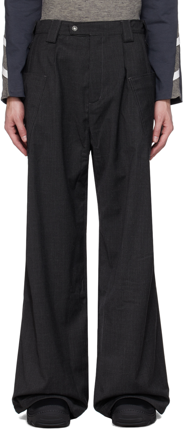 Kiko Kostadinov Brown Dorset Apron Trousers | Smart Closet