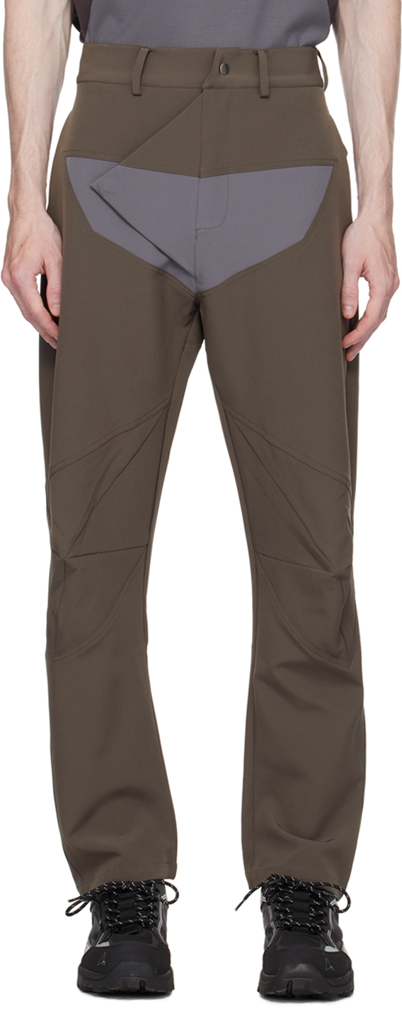 Uncertain Factor Pantalon Kicker Kaki Ssense France