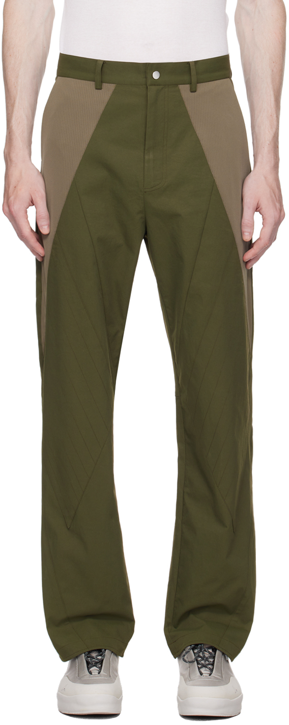 Green Trail Trousers