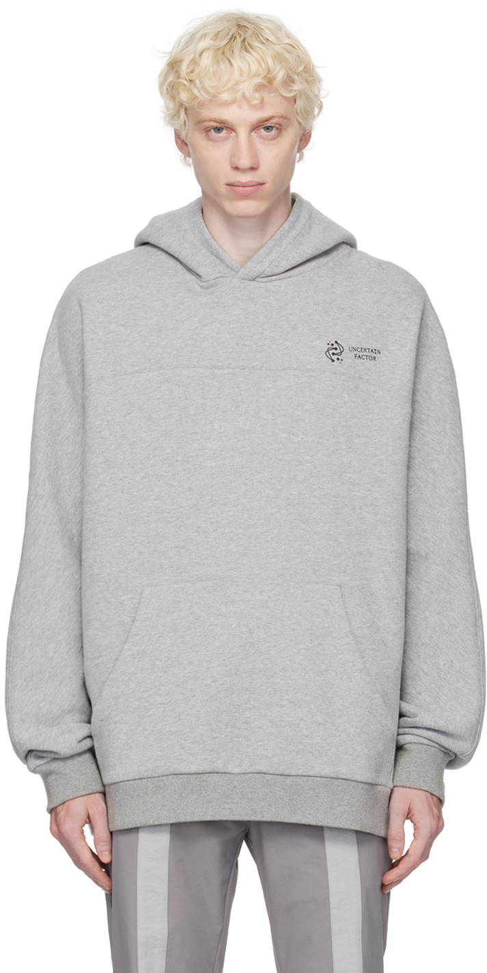 Gray Linebacker Hoodie