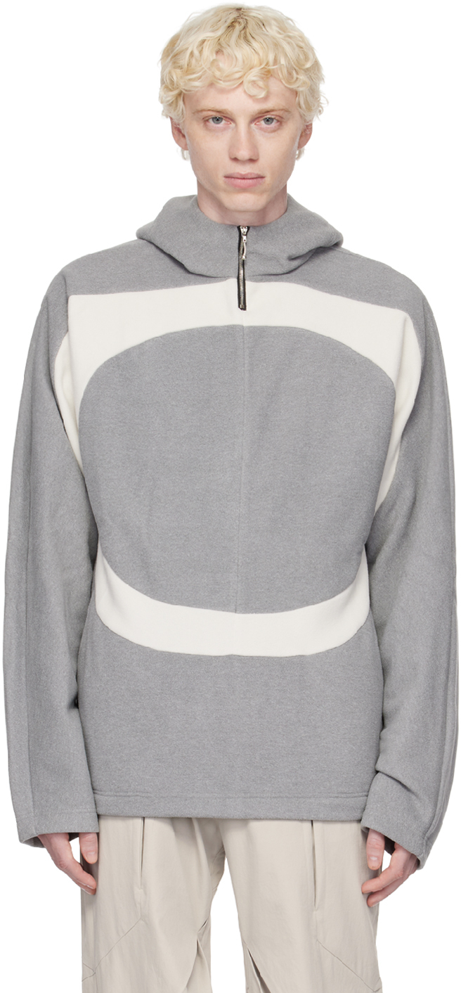 Gray Nose Tackle Hoodie