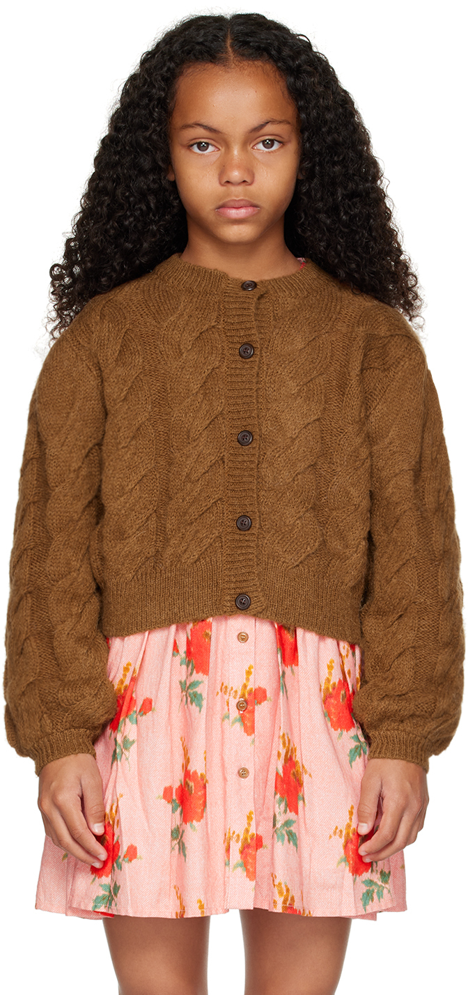 Kids Brown Tilda Cardigan