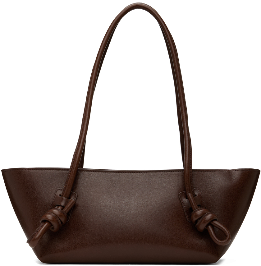 HEREU: Brown Fleca Bag
