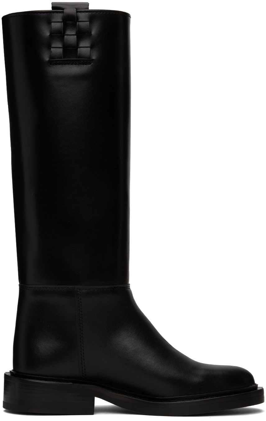 Black Anella Boots by HEREU on Sale