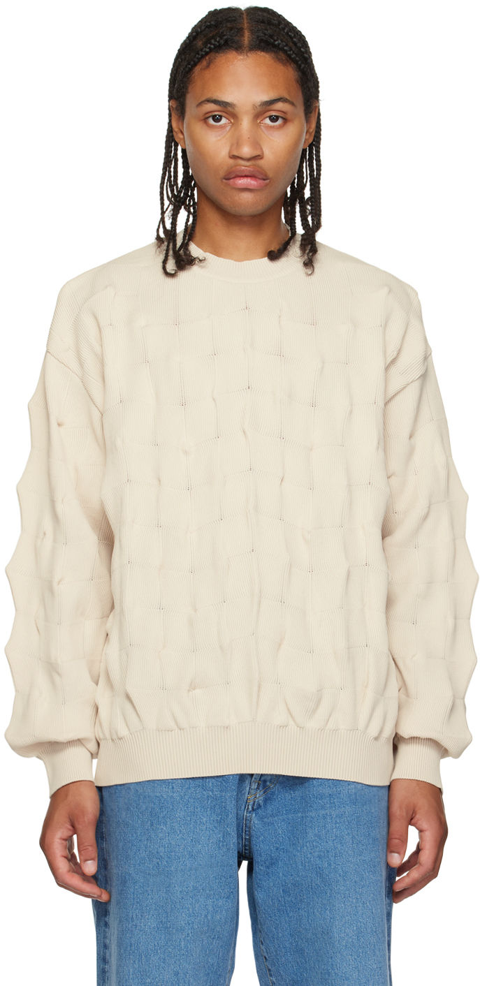 Beige Bumpy Sweater