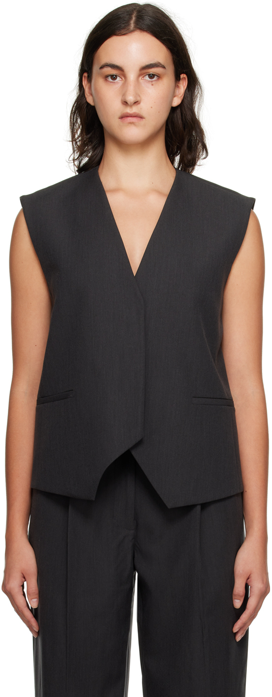 【関税込み】CAMILLA AND MARC グレー Danica トラウザーズ Gray Danica Vest by CAMILLA AND MARC on Sale