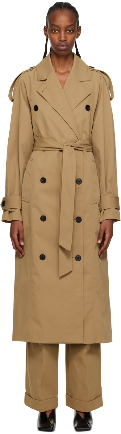 Tan Collins Trench Coat
