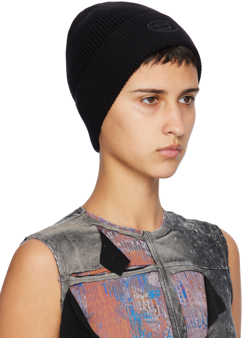 Diesel Black K-Coder-Fully Beanie | Smart Closet