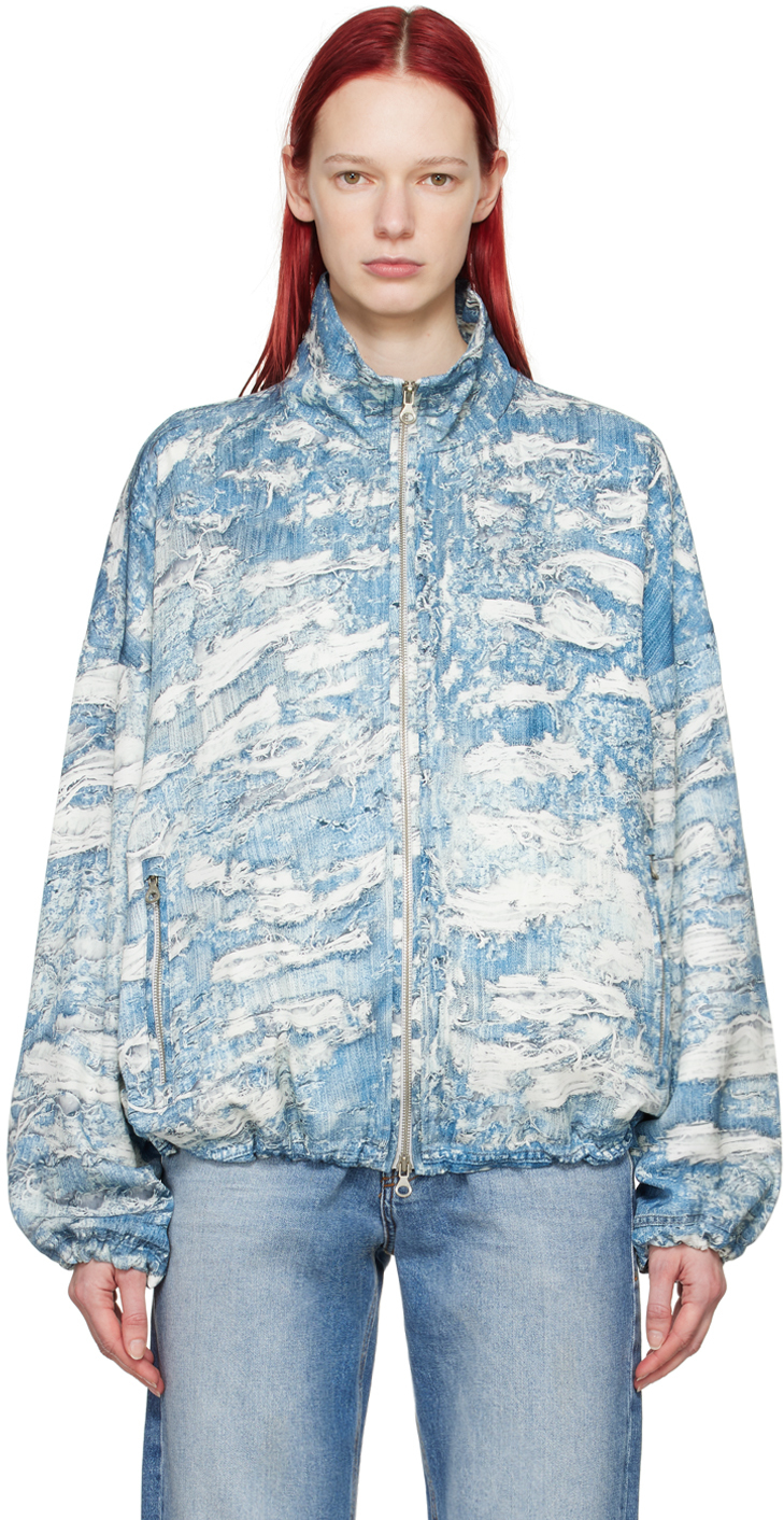 【関税込み】Diesel ブルー J-Alston ジャケット Dieselのブルー J-Alston ジャケットがセール中