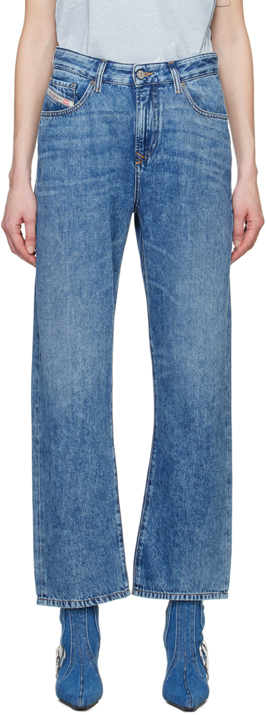 Blue 1999 D-Reggy Jeans by Diesel on Sale