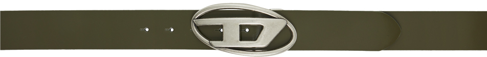 Diesel Khaki & Black B-1dr Rev Ii Reversible Belt In H5064