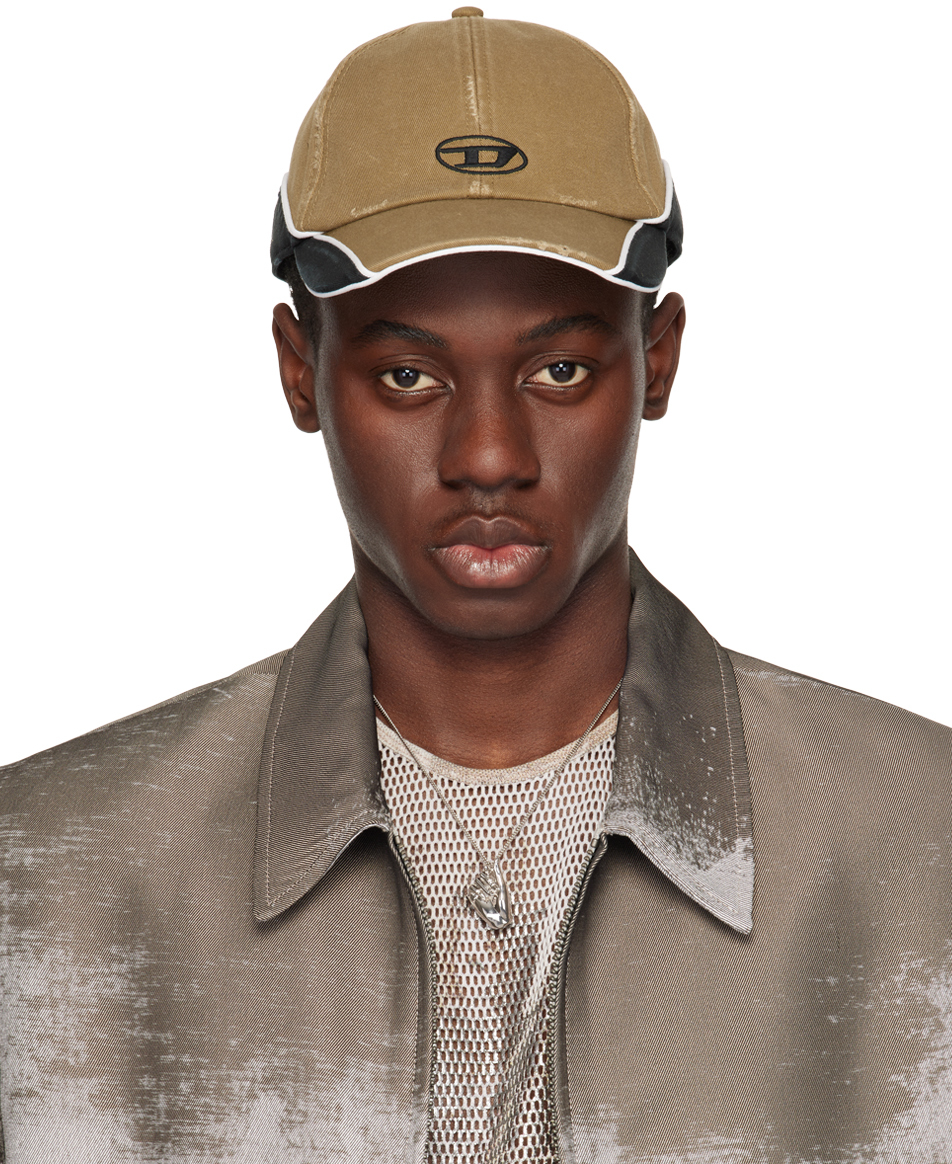 Diesel: Brown & Black C-Dale Cap | SSENSE