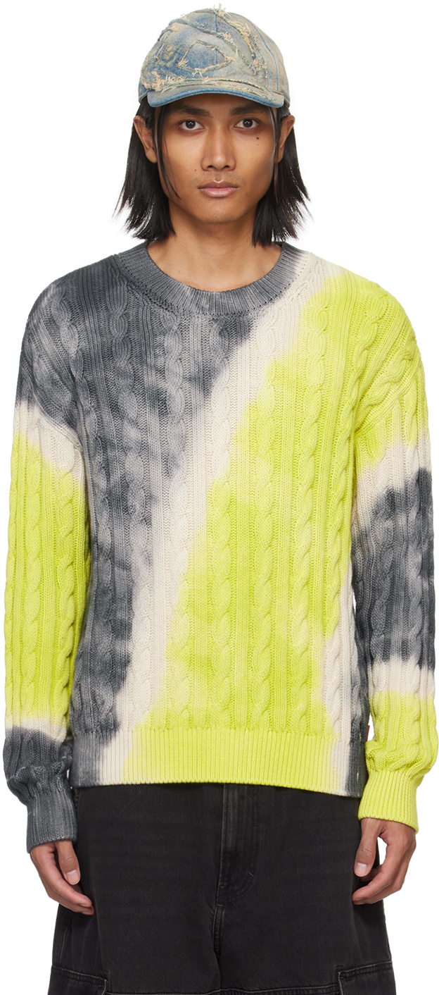 Green & Gray K-Janci Sweater