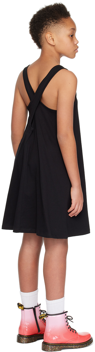 DIESEL KIDS BLACK MCUDEMMY DRESS
