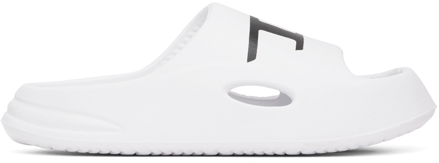 Diesel Chuncky D Branded Slide Slippers In H1527