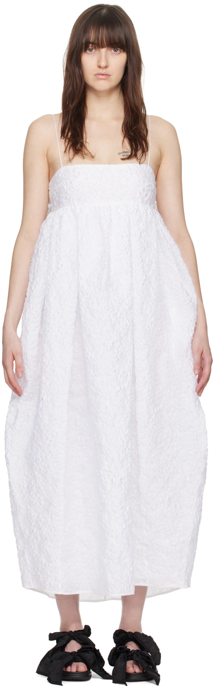White Vilma Midi Dress