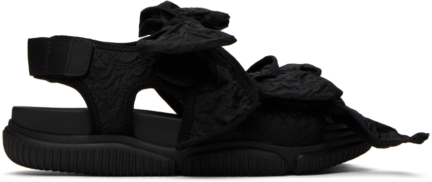 【関税込み】Cecilie Bahnsen ブラック Valeria サンダル Black Valeria Sandals by Cecilie Bahnsen on Sale