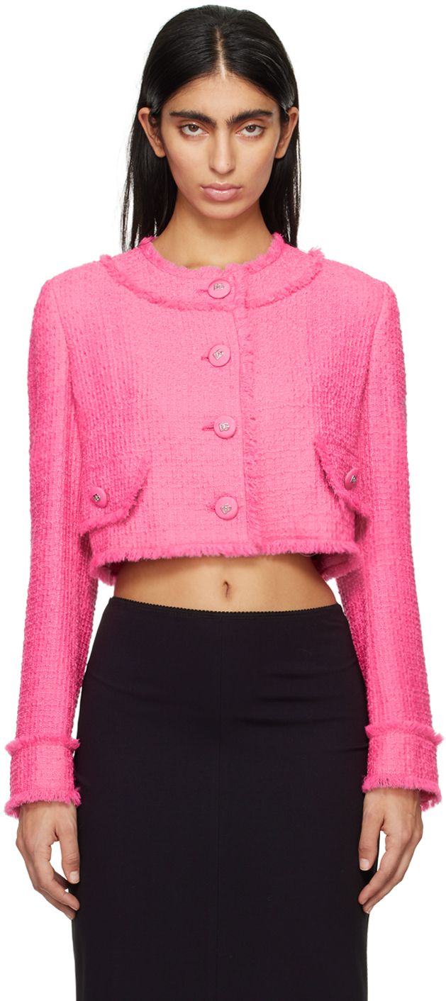 Pink Raschel Jacket