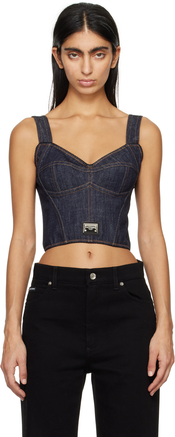 Indigo Cumber Evlox Denim Camisole