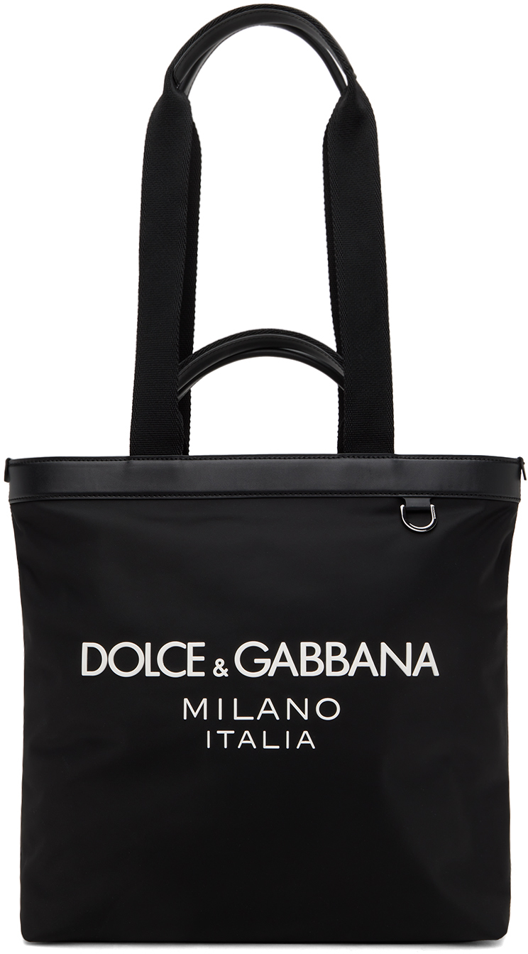 Black Logo Tote