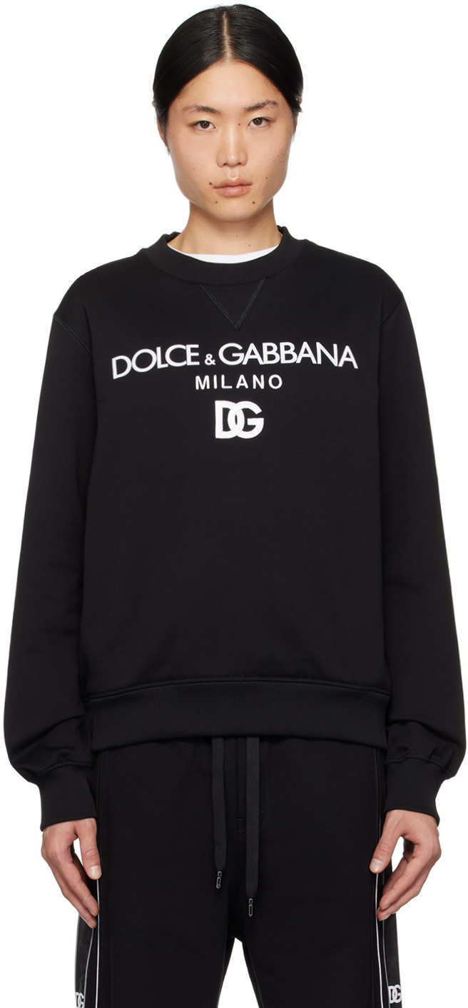Black 'DG' Sweatshirt