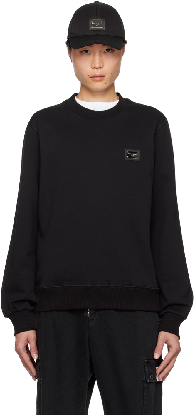 Black Branded Sweatshirt